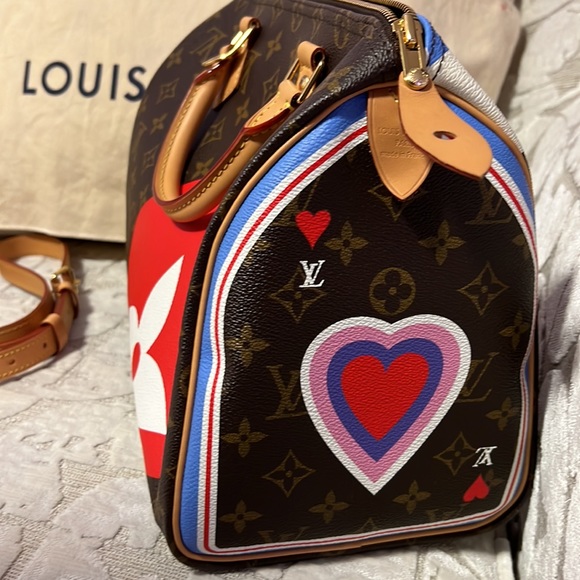 Louis Vuitton game on speedy bag - Picture 2 of 7